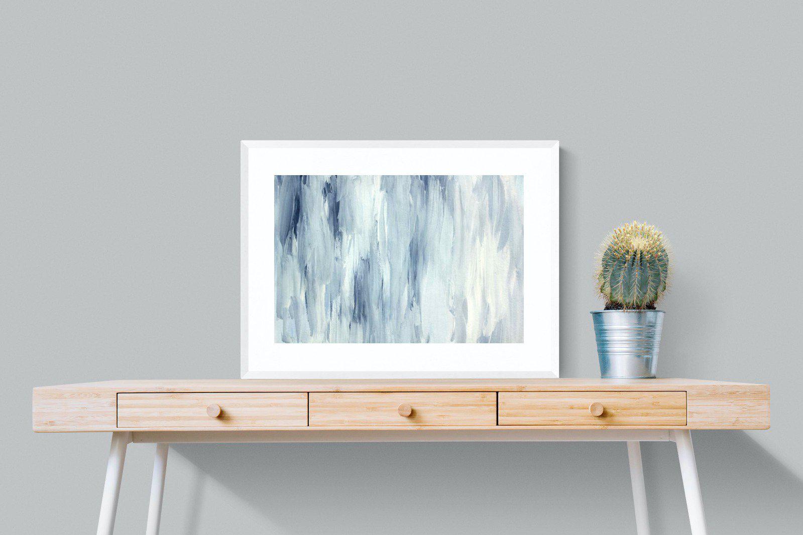 Wash-Wall_Art-80 x 60cm-Framed Print-White-Pixalot