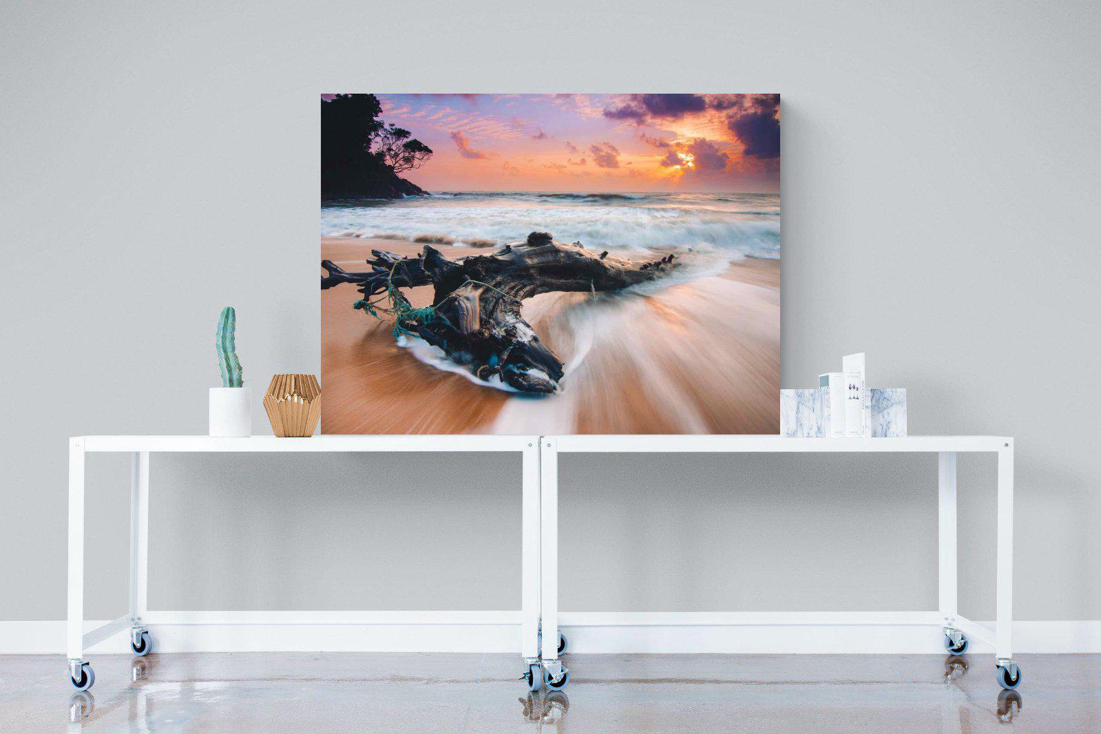 Washed Ashore-Wall_Art-120 x 90cm-Mounted Canvas-No Frame-Pixalot