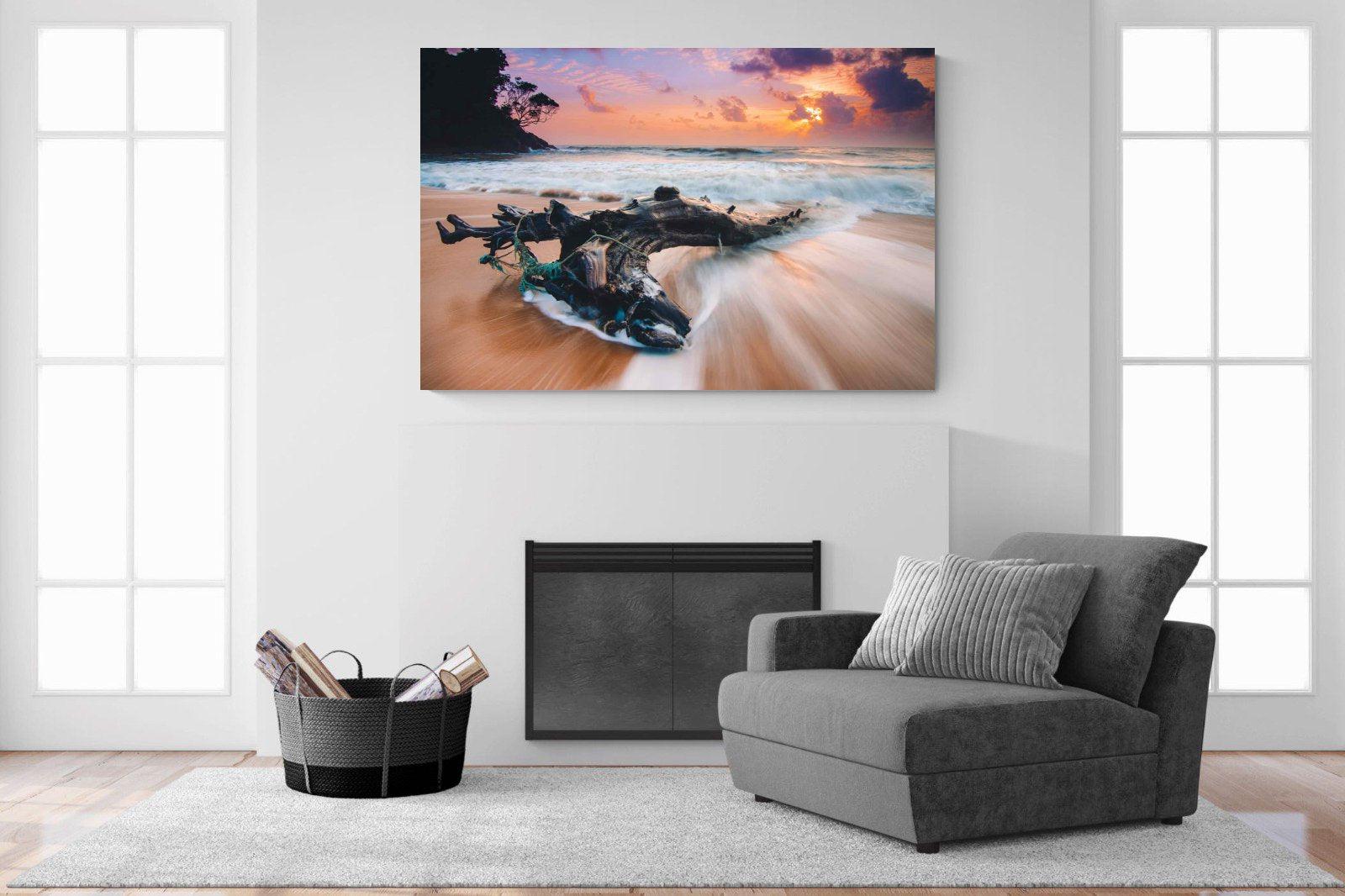 Washed Ashore-Wall_Art-150 x 100cm-Mounted Canvas-No Frame-Pixalot