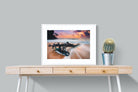 Washed Ashore-Wall_Art-80 x 60cm-Framed Print-White-Pixalot