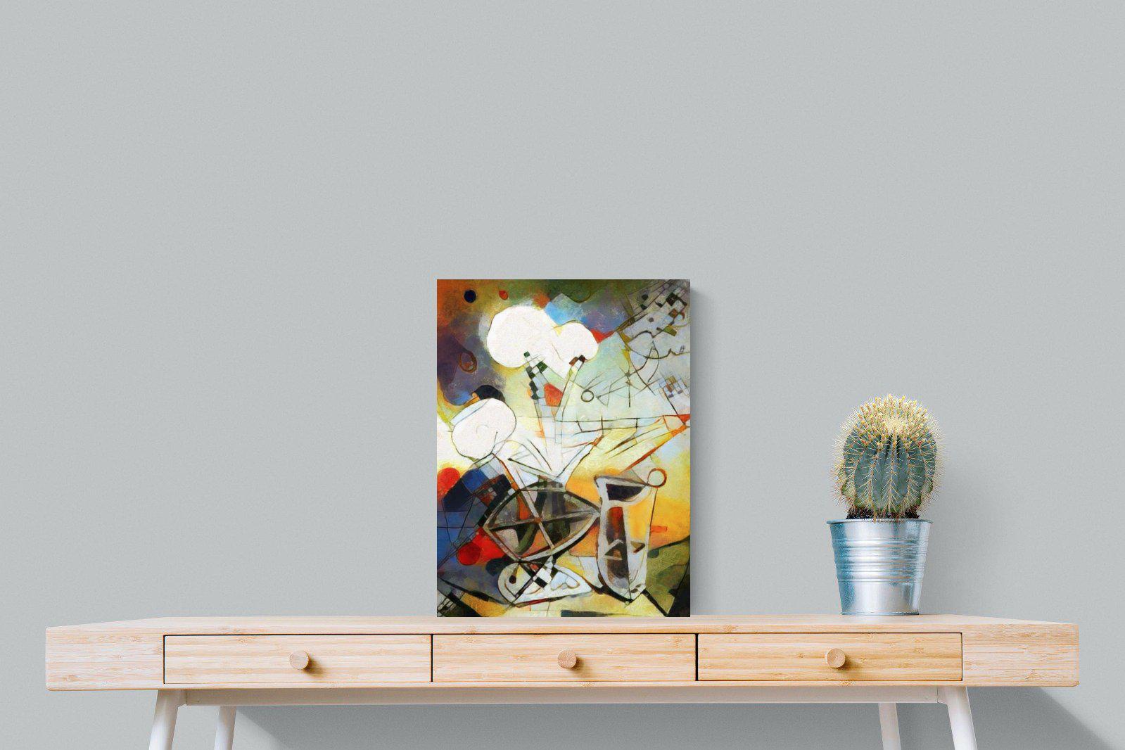 Wassily-Wall_Art-45 x 60cm-Mounted Canvas-No Frame-Pixalot