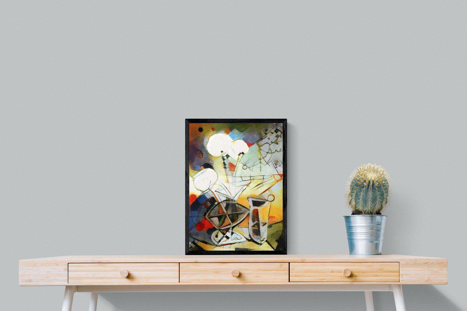 Wassily-Wall_Art-45 x 60cm-Mounted Canvas-Black-Pixalot