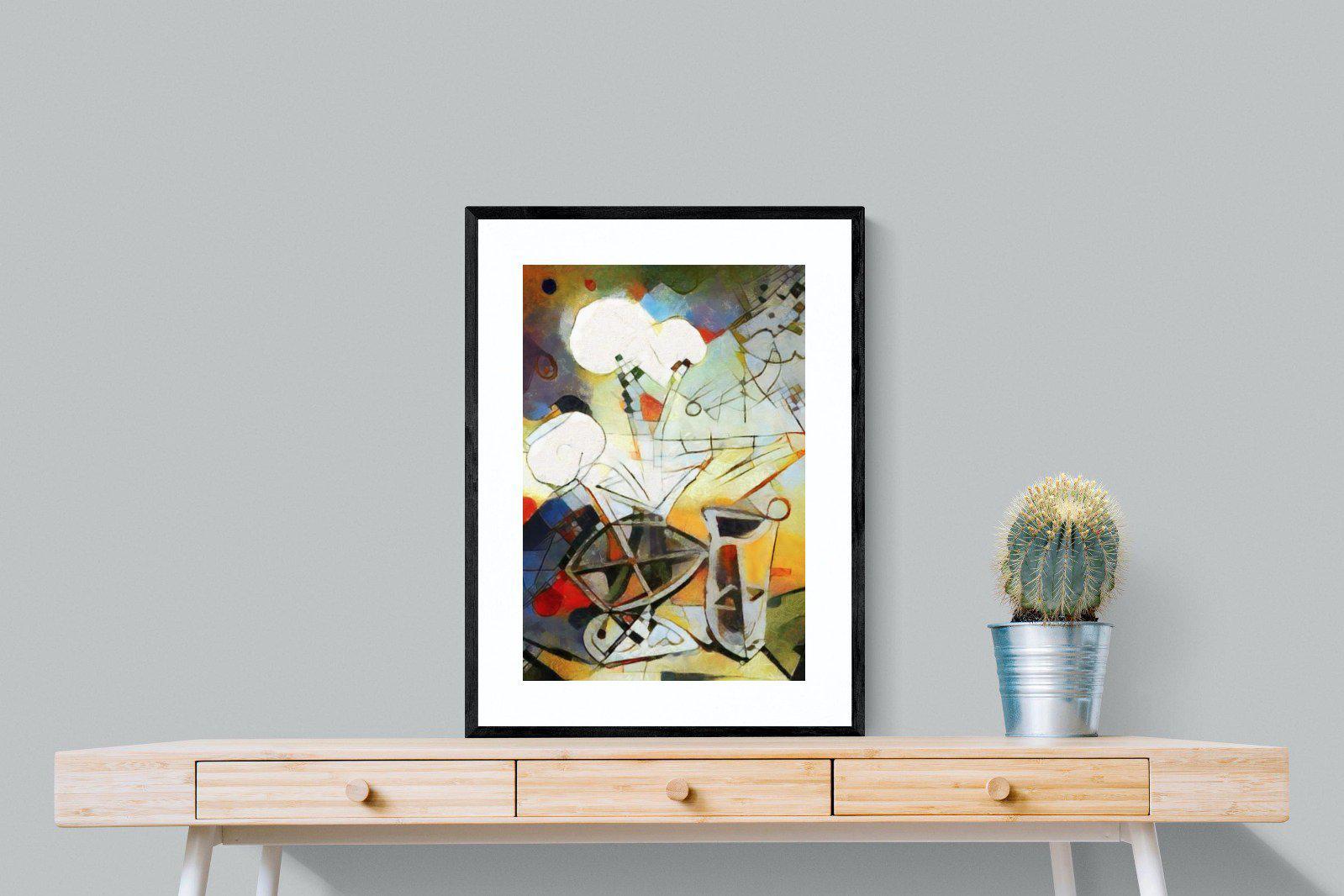Wassily-Wall_Art-60 x 80cm-Framed Print-Black-Pixalot
