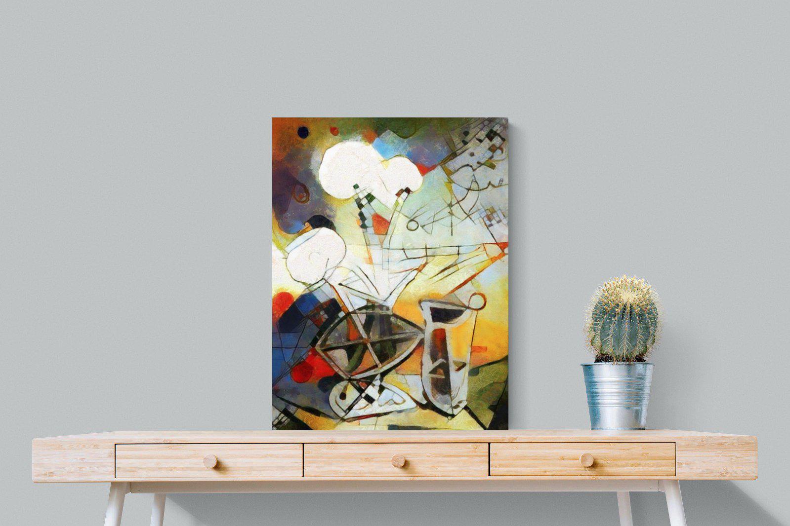 Wassily-Wall_Art-60 x 80cm-Mounted Canvas-No Frame-Pixalot
