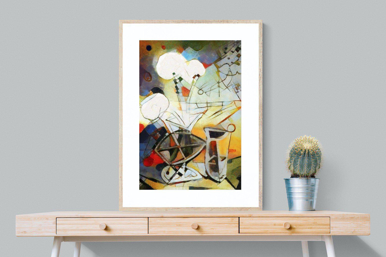 Wassily-Wall_Art-75 x 100cm-Framed Print-Wood-Pixalot