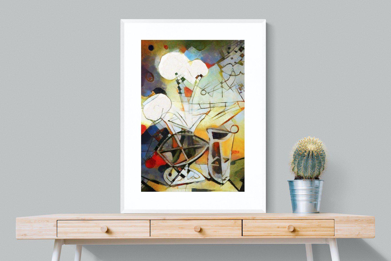 Wassily-Wall_Art-75 x 100cm-Framed Print-White-Pixalot