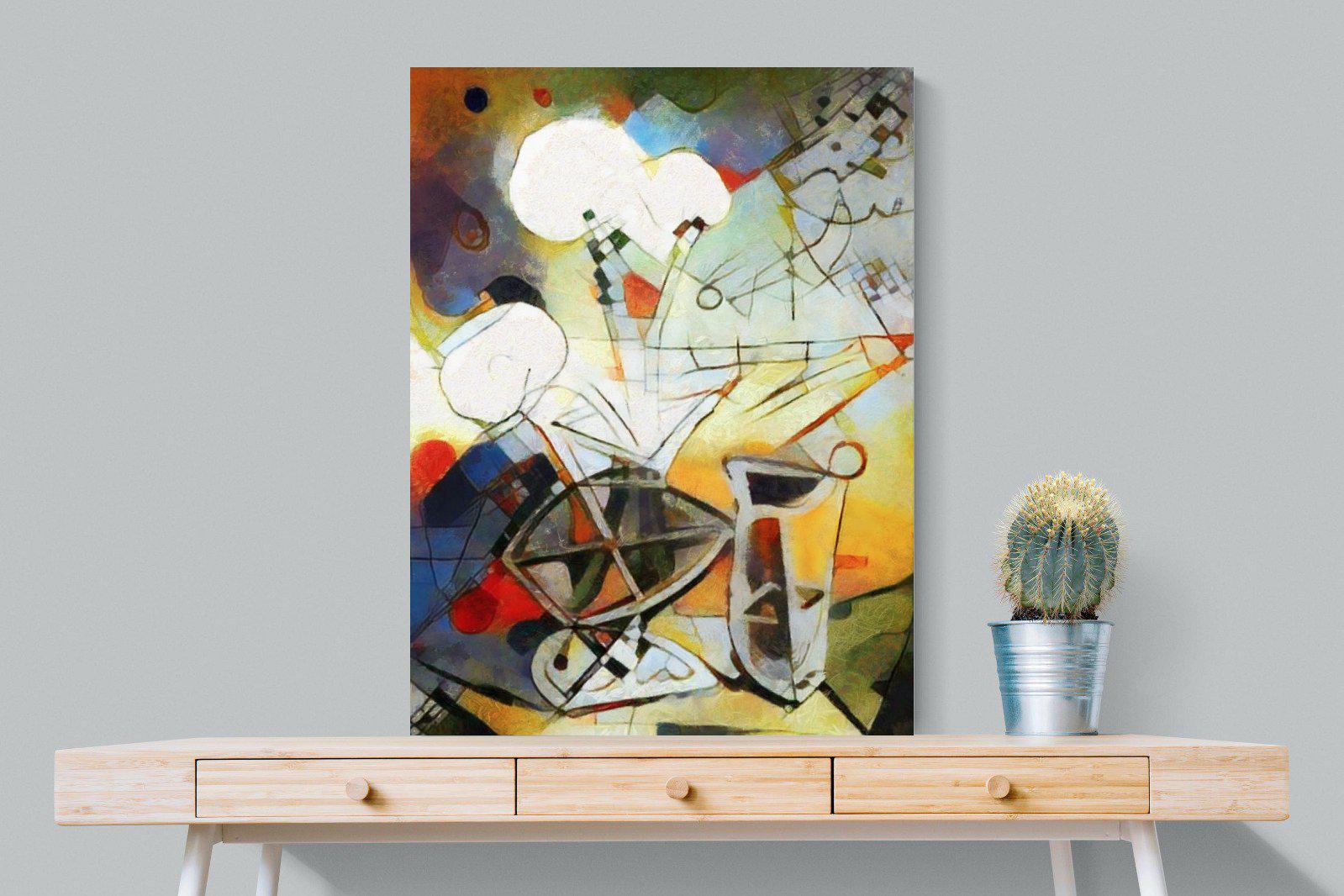 Wassily-Wall_Art-75 x 100cm-Mounted Canvas-No Frame-Pixalot