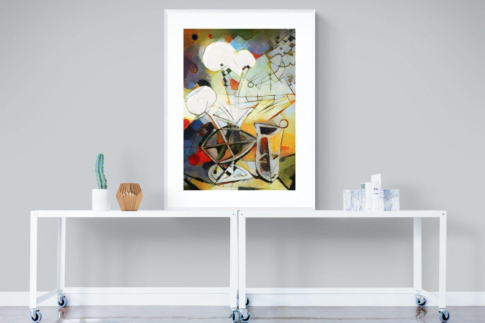 Wassily-Wall_Art-90 x 120cm-Framed Print-White-Pixalot