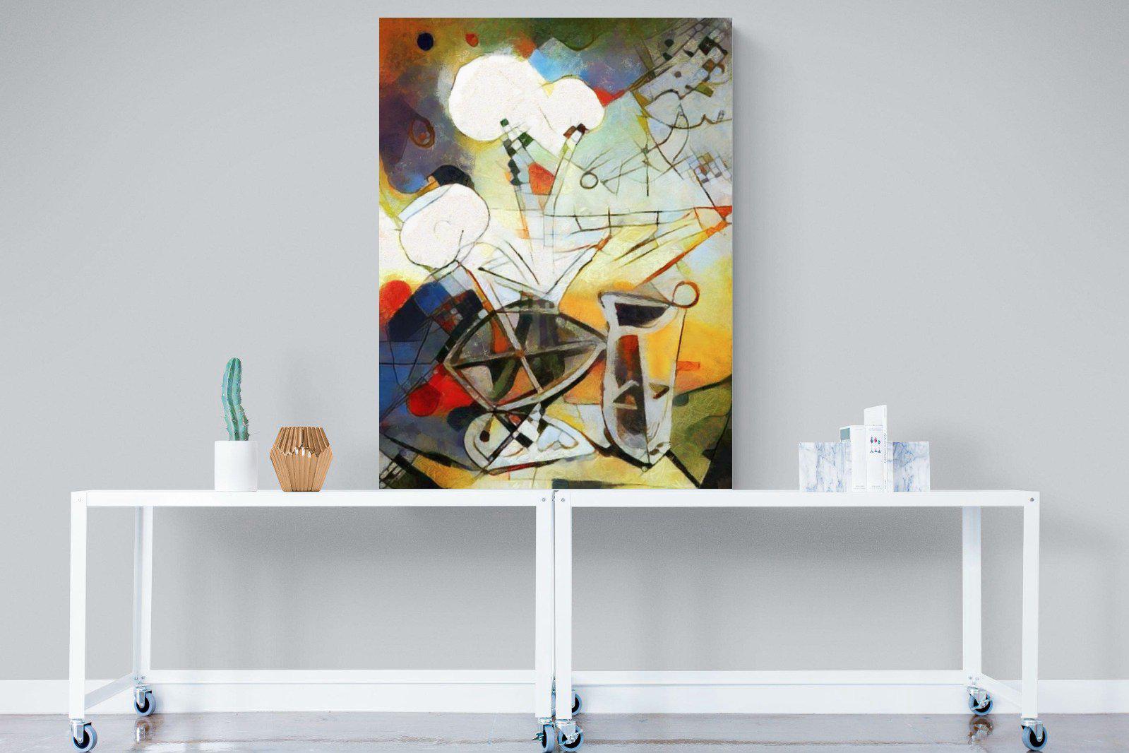 Wassily-Wall_Art-90 x 120cm-Mounted Canvas-No Frame-Pixalot