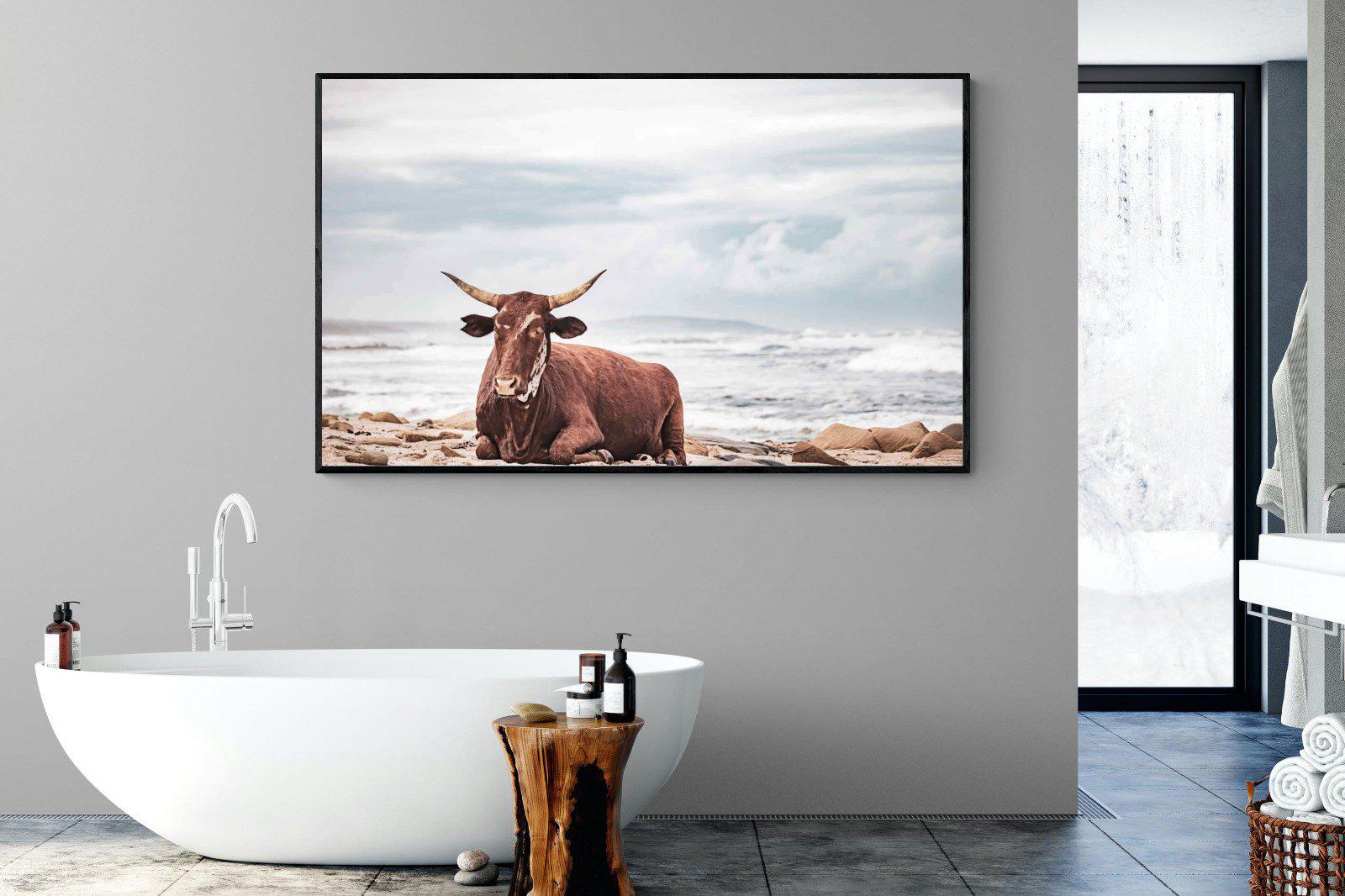 Watchful-Wall_Art-180 x 110cm-Mounted Canvas-Black-Pixalot