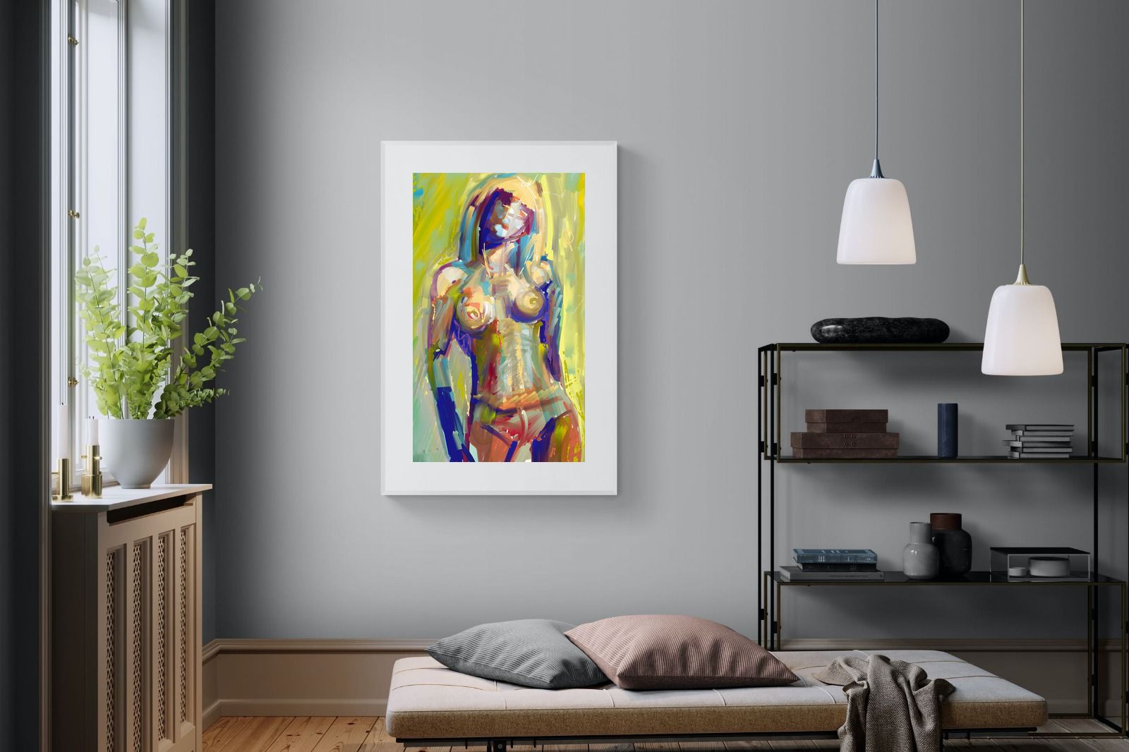 Watchya Lookin' At-Wall_Art-100 x 150cm-Framed Print-White-Pixalot