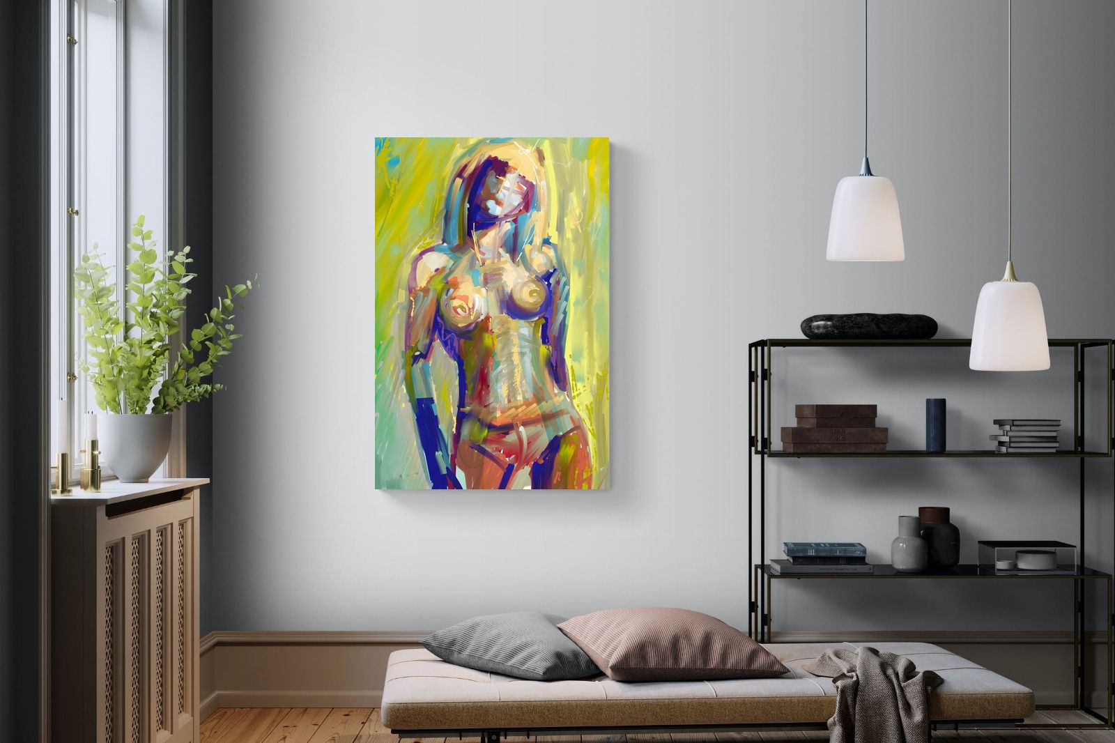 Watchya Lookin' At-Wall_Art-100 x 150cm-Mounted Canvas-No Frame-Pixalot