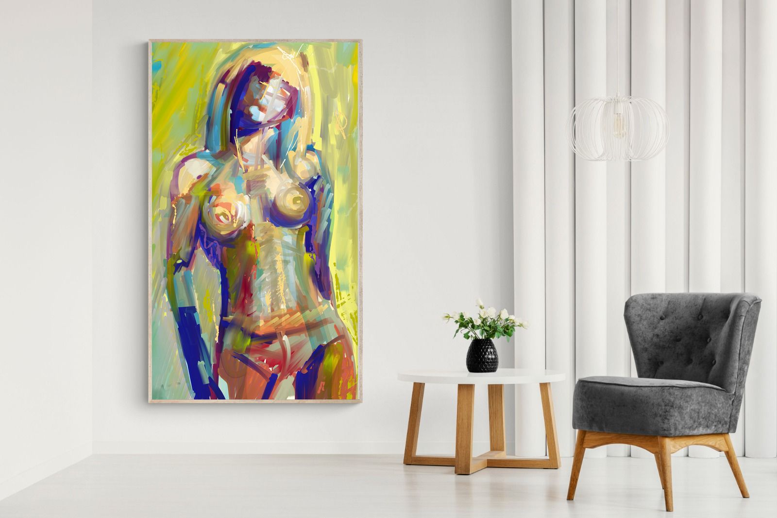 Watchya Lookin' At-Wall_Art-130 x 220cm-Mounted Canvas-Wood-Pixalot