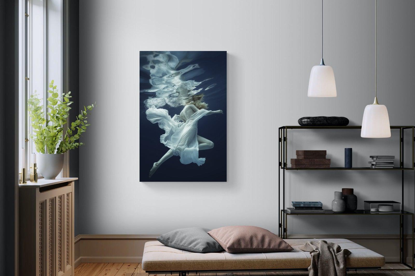 Water & Air-Wall_Art-100 x 150cm-Mounted Canvas-No Frame-Pixalot