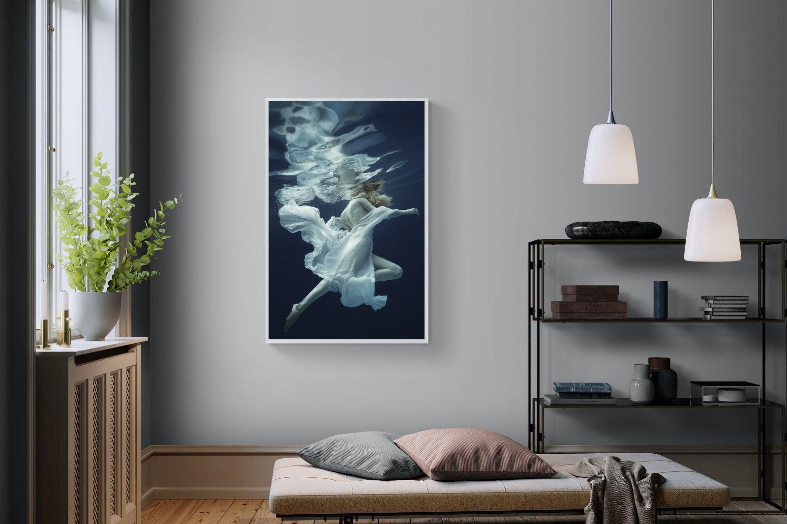 Water & Air-Wall_Art-100 x 150cm-Mounted Canvas-White-Pixalot