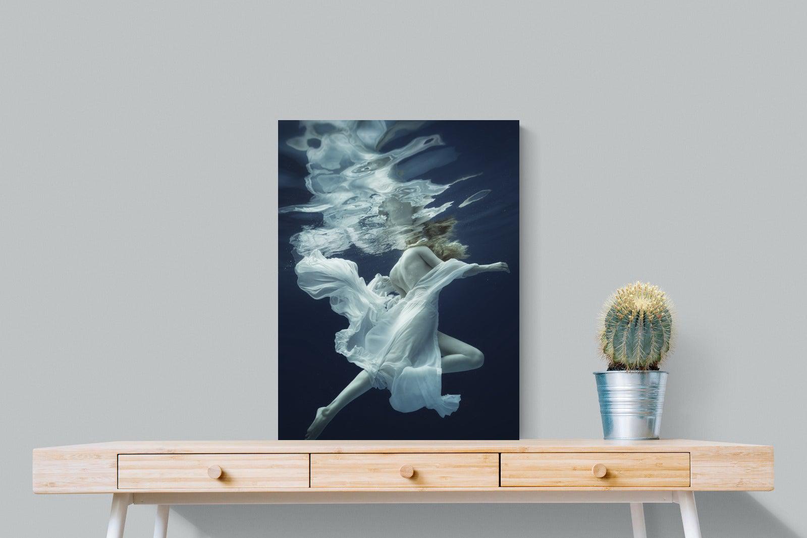 Water & Air-Wall_Art-60 x 80cm-Mounted Canvas-No Frame-Pixalot