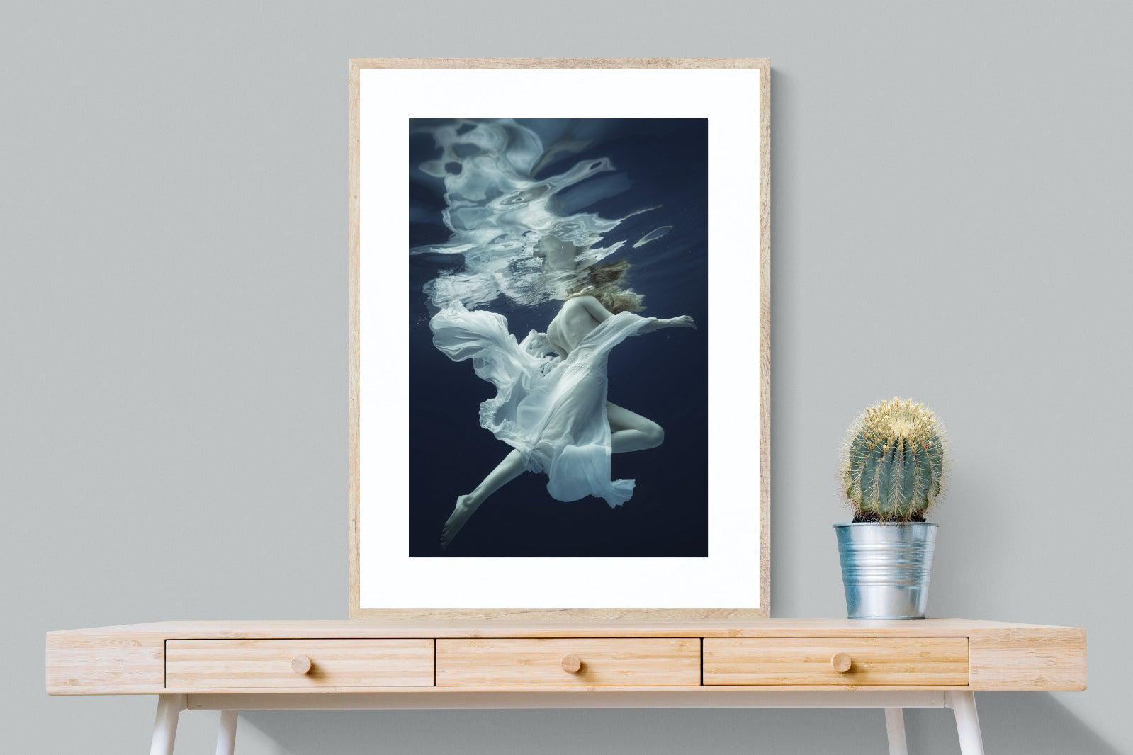 Water & Air-Wall_Art-75 x 100cm-Framed Print-Wood-Pixalot