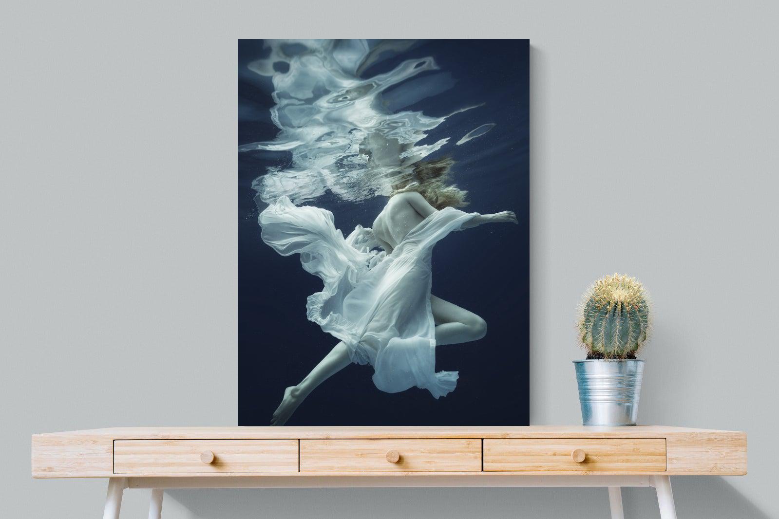 Water & Air-Wall_Art-75 x 100cm-Mounted Canvas-No Frame-Pixalot