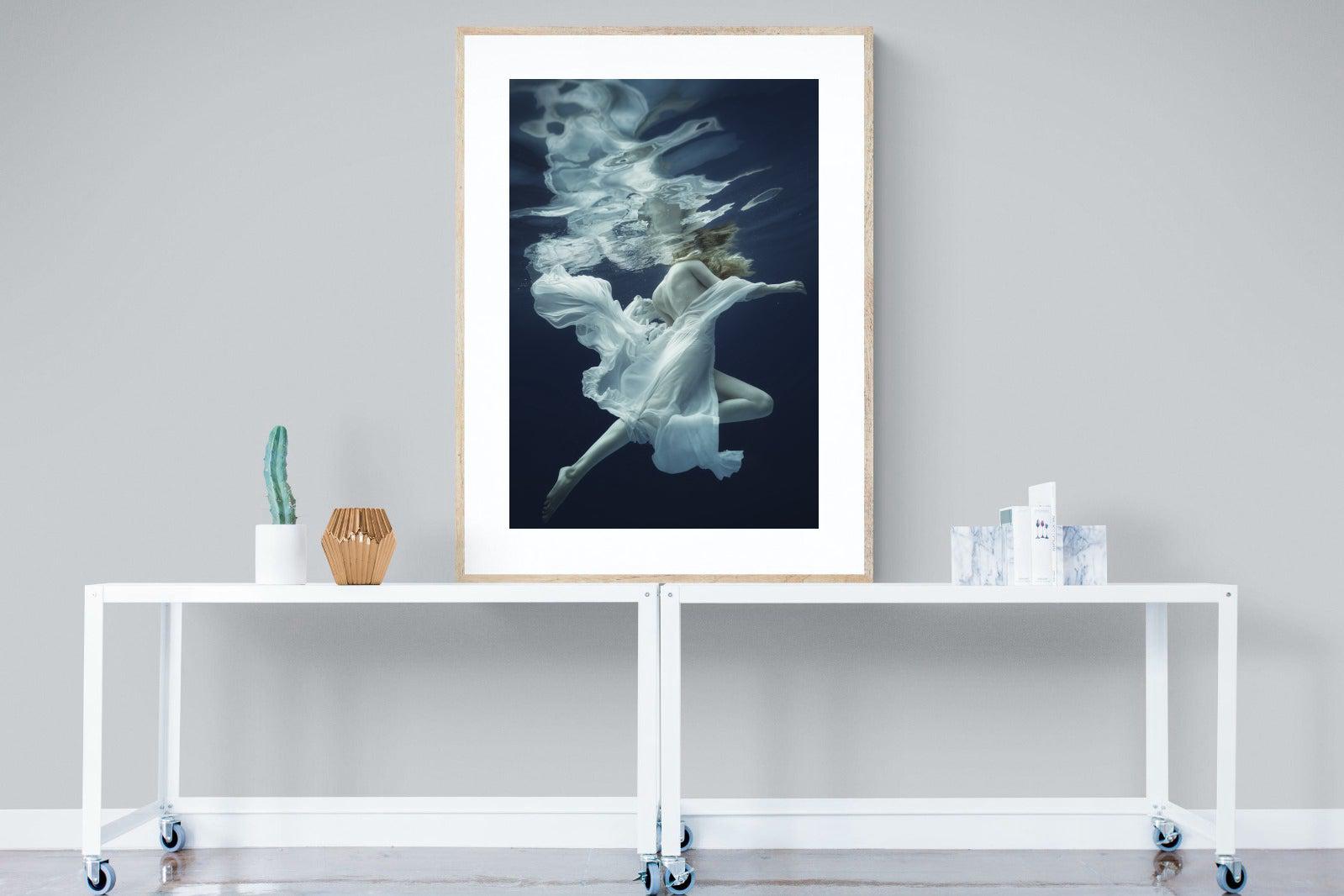 Water & Air-Wall_Art-90 x 120cm-Framed Print-Wood-Pixalot