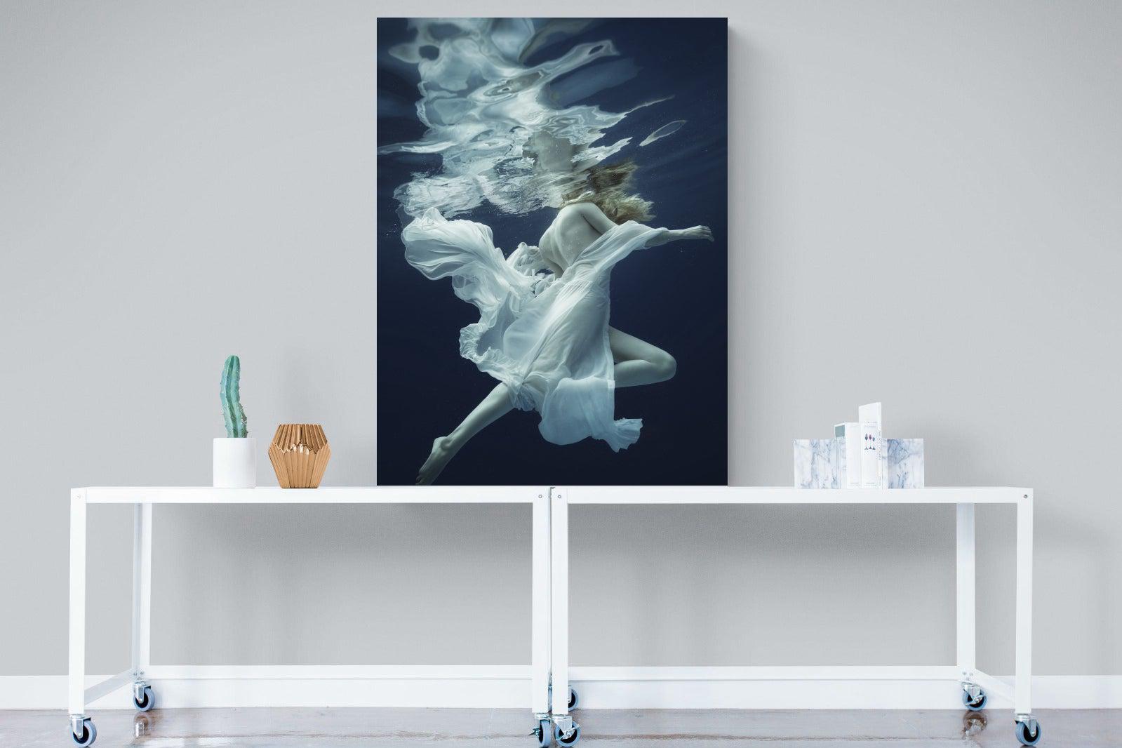 Water & Air-Wall_Art-90 x 120cm-Mounted Canvas-No Frame-Pixalot