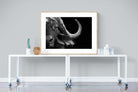 Water Buffalo-Wall_Art-120 x 90cm-Framed Print-Wood-Pixalot