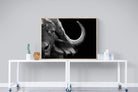 Water Buffalo-Wall_Art-120 x 90cm-Mounted Canvas-Wood-Pixalot
