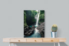 Waterfall-Wall_Art-60 x 80cm-Mounted Canvas-No Frame-Pixalot