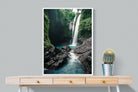 Waterfall-Wall_Art-75 x 100cm-Mounted Canvas-White-Pixalot