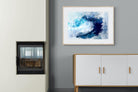 Wave Art-Wall_Art-100 x 75cm-Framed Print-Wood-Pixalot