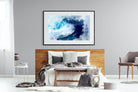Wave Art-Wall_Art-150 x 100cm-Framed Print-Black-Pixalot