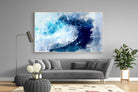 Wave Art-Wall_Art-220 x 130cm-Mounted Canvas-Wood-Pixalot