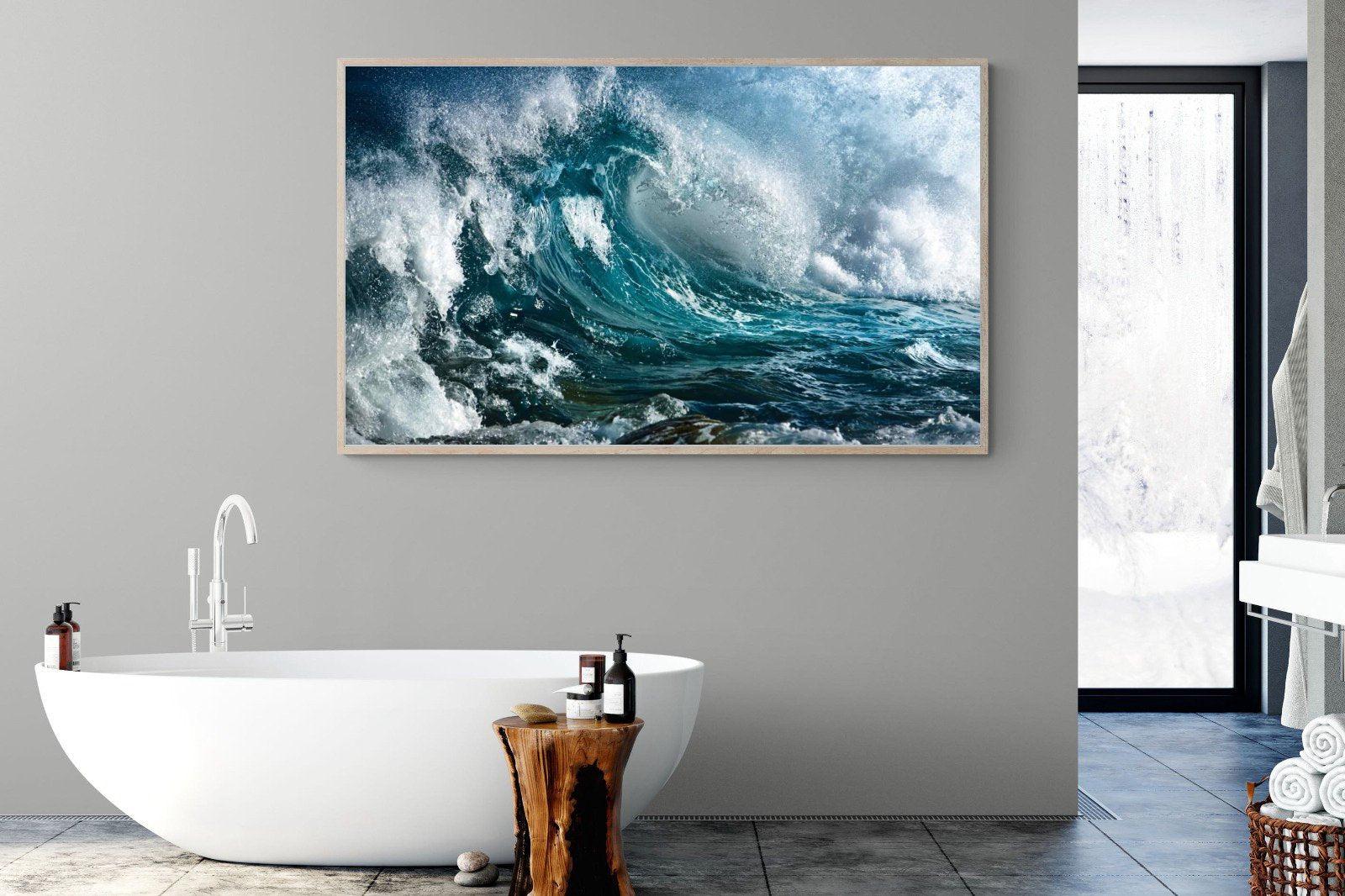 Wave-Wall_Art-180 x 110cm-Mounted Canvas-Wood-Pixalot