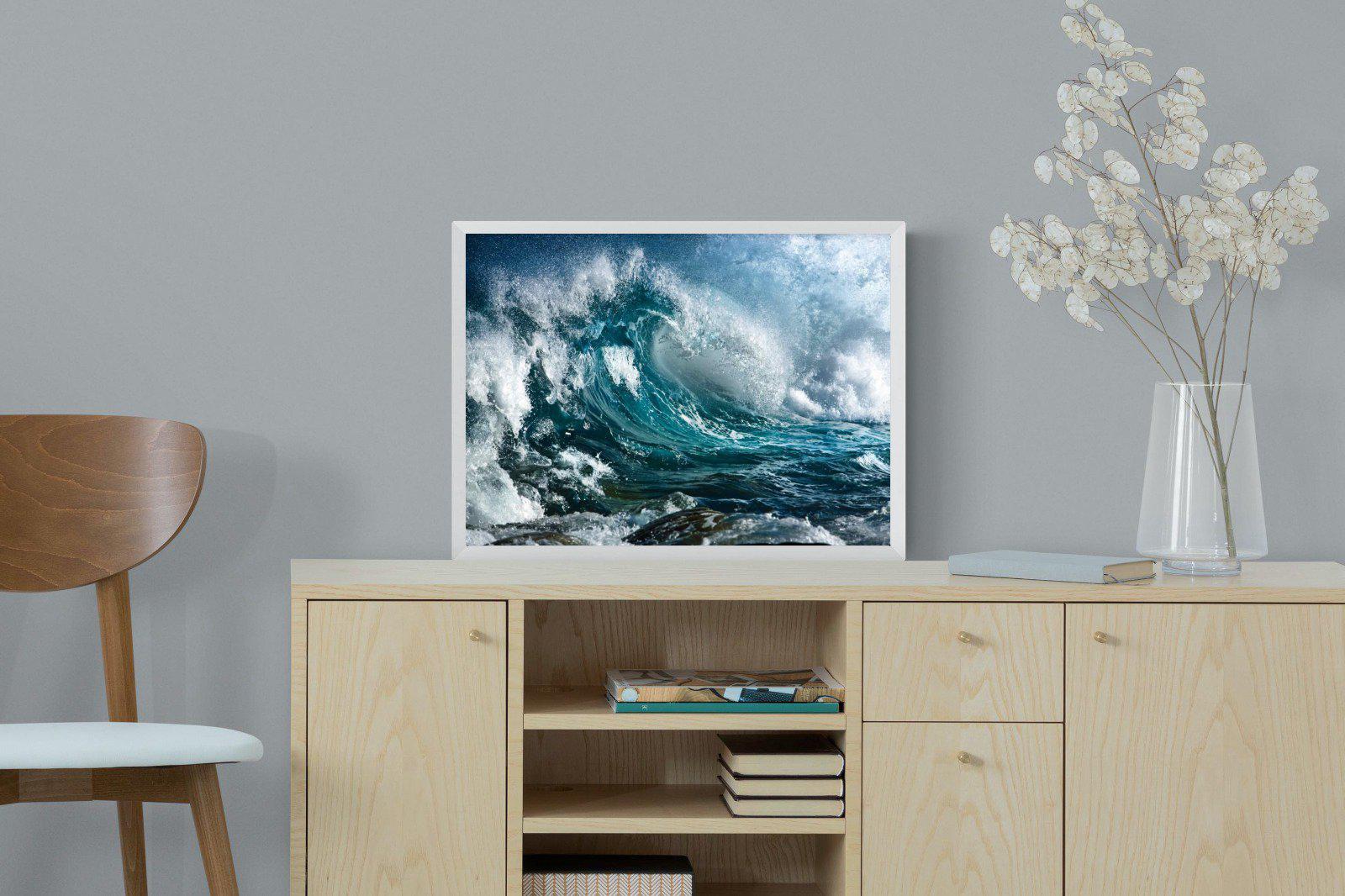 Wave-Wall_Art-60 x 45cm-Mounted Canvas-White-Pixalot