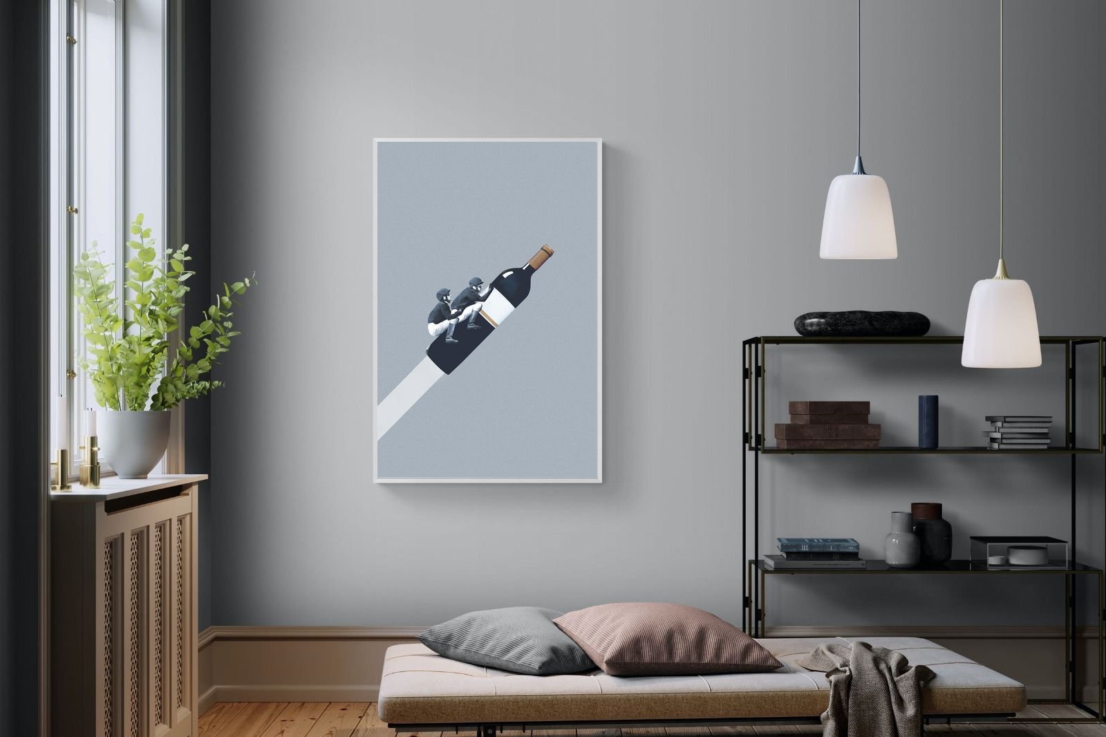 We Ride Until Dawn-Wall_Art-100 x 150cm-Mounted Canvas-White-Pixalot