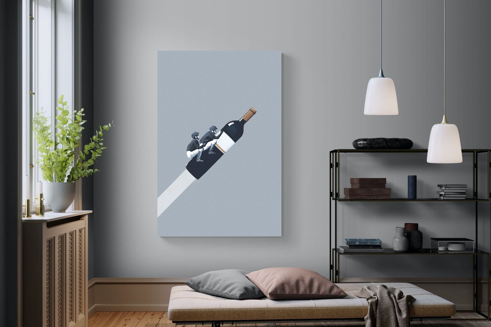 We Ride Until Dawn-Wall_Art-120 x 180cm-Mounted Canvas-No Frame-Pixalot