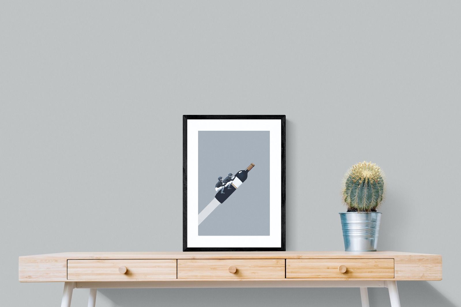 We Ride Until Dawn-Wall_Art-45 x 60cm-Framed Print-Black-Pixalot