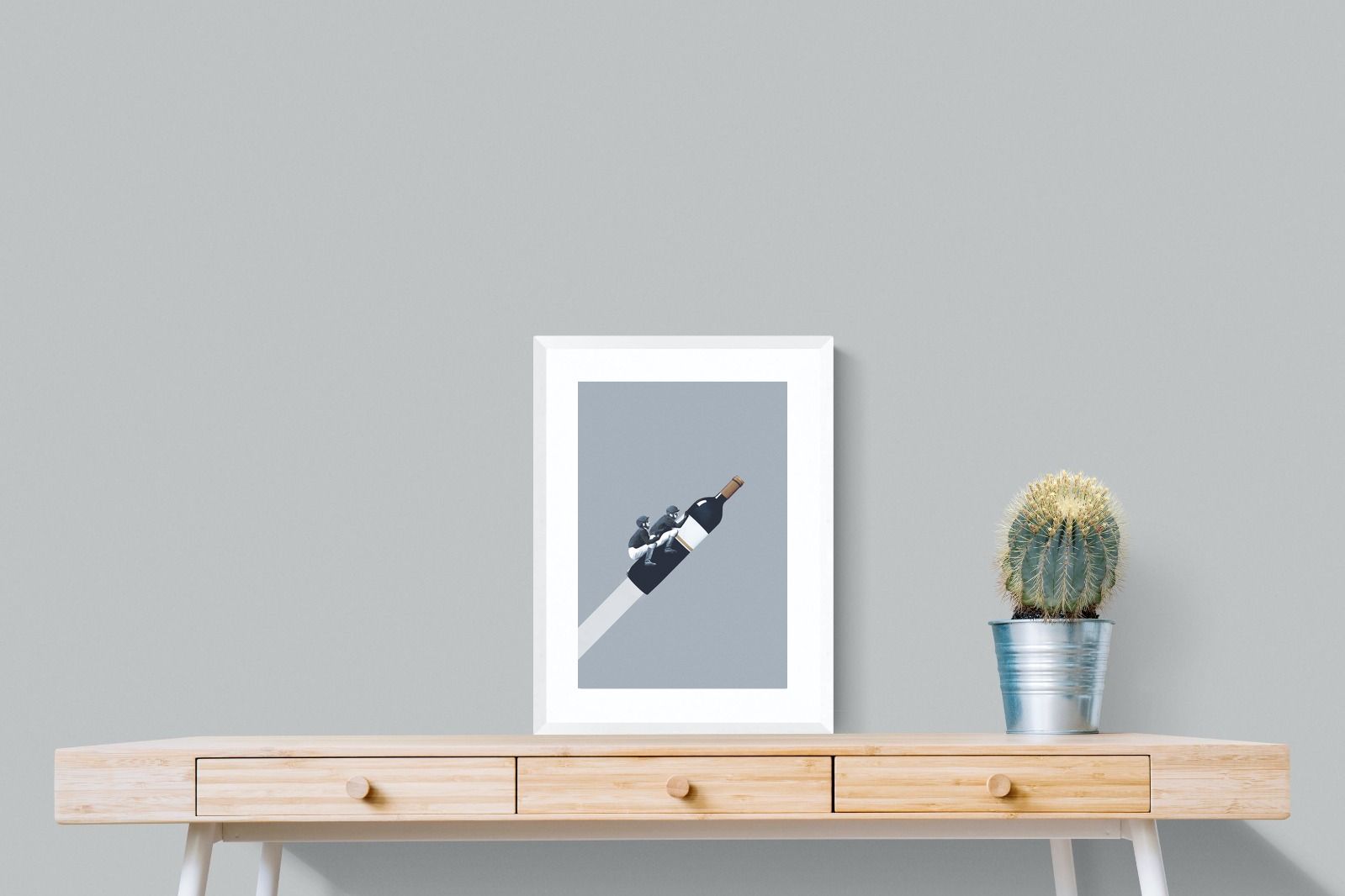 We Ride Until Dawn-Wall_Art-45 x 60cm-Framed Print-White-Pixalot