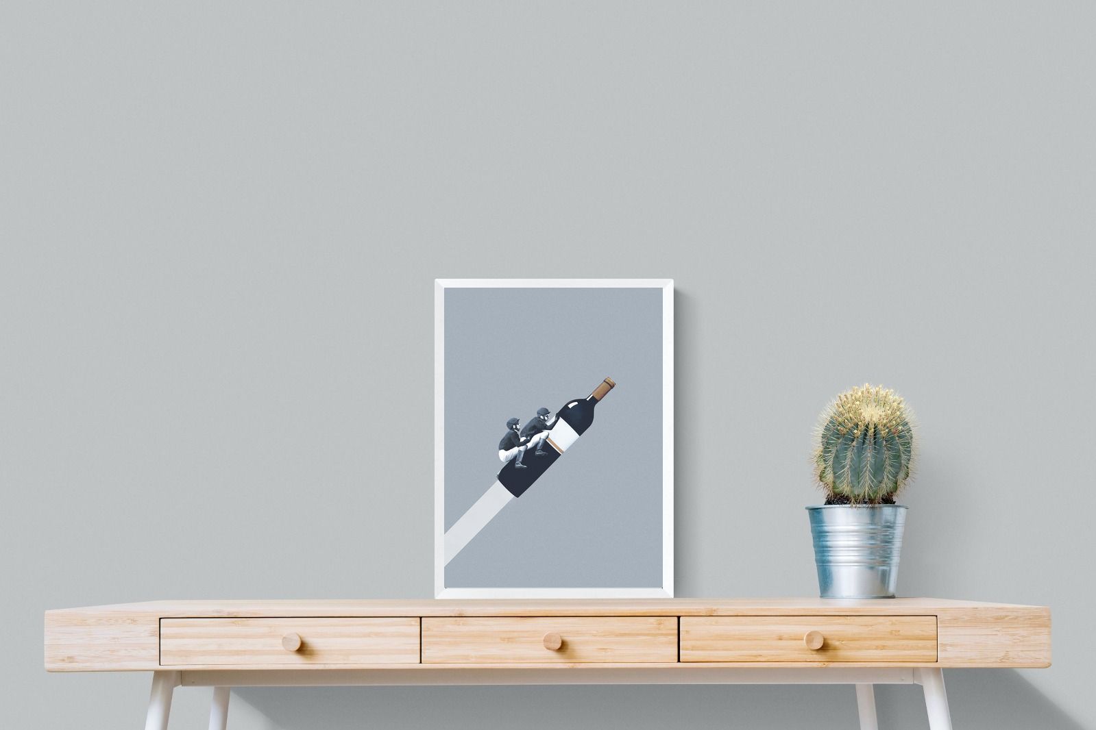 We Ride Until Dawn-Wall_Art-45 x 60cm-Mounted Canvas-White-Pixalot