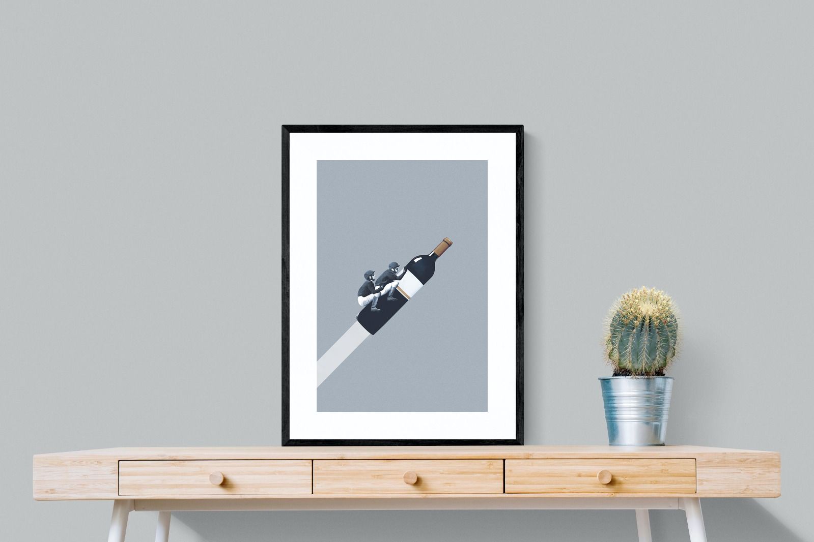 We Ride Until Dawn-Wall_Art-60 x 80cm-Framed Print-Black-Pixalot