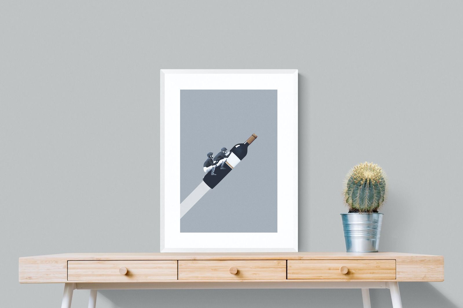 We Ride Until Dawn-Wall_Art-60 x 80cm-Framed Print-White-Pixalot
