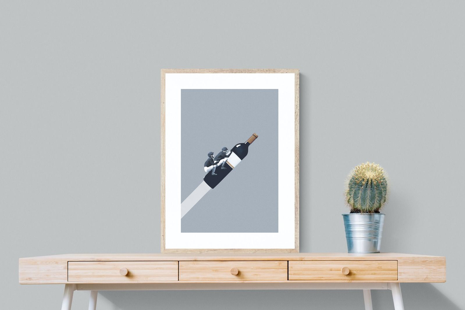 We Ride Until Dawn-Wall_Art-60 x 80cm-Framed Print-Wood-Pixalot