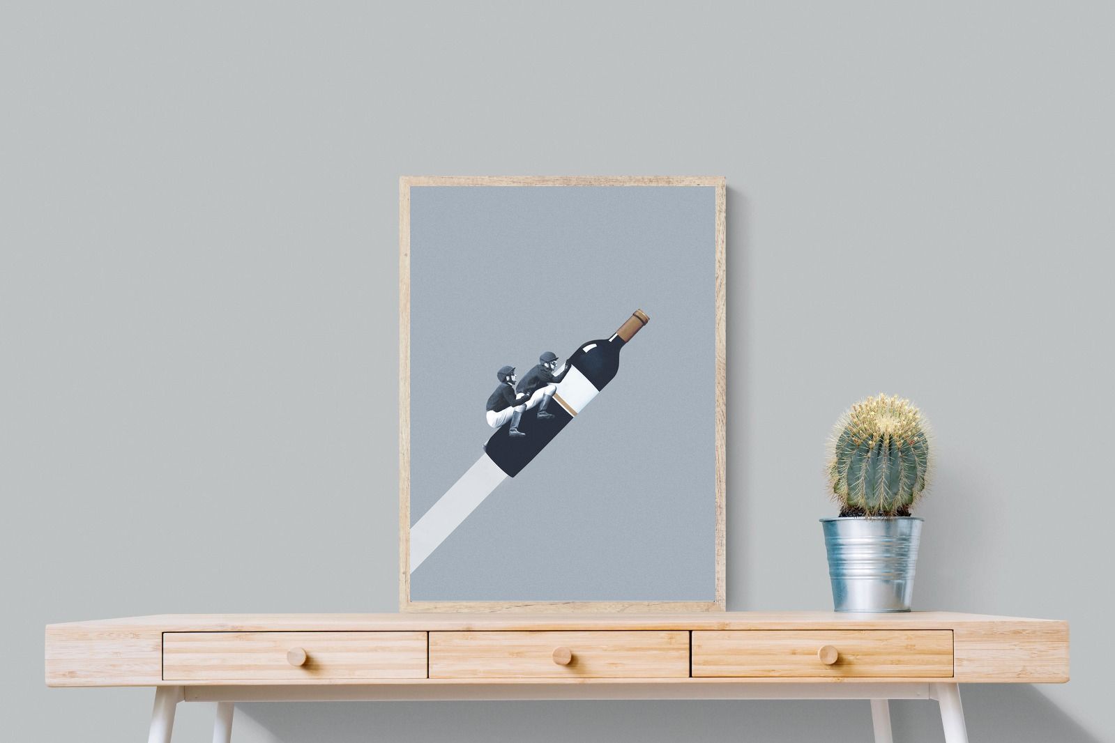 We Ride Until Dawn-Wall_Art-60 x 80cm-Mounted Canvas-Wood-Pixalot
