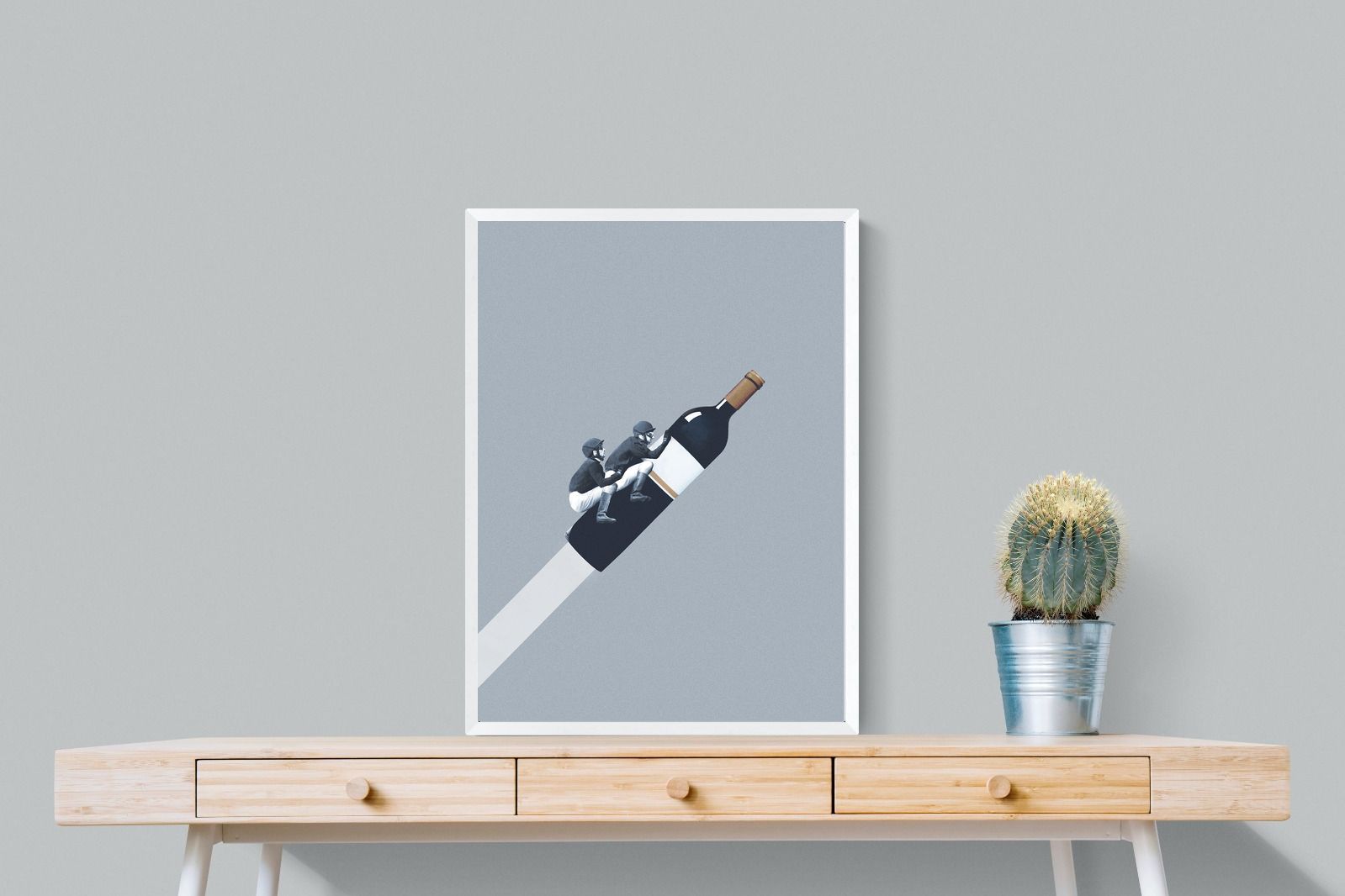 We Ride Until Dawn-Wall_Art-60 x 80cm-Mounted Canvas-White-Pixalot