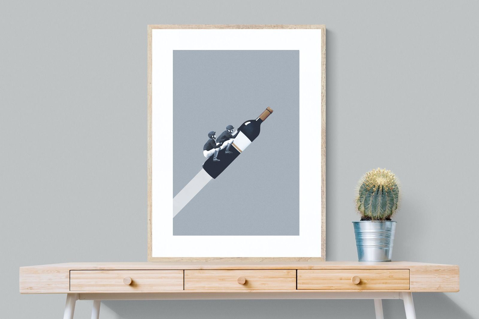 We Ride Until Dawn-Wall_Art-75 x 100cm-Framed Print-Wood-Pixalot