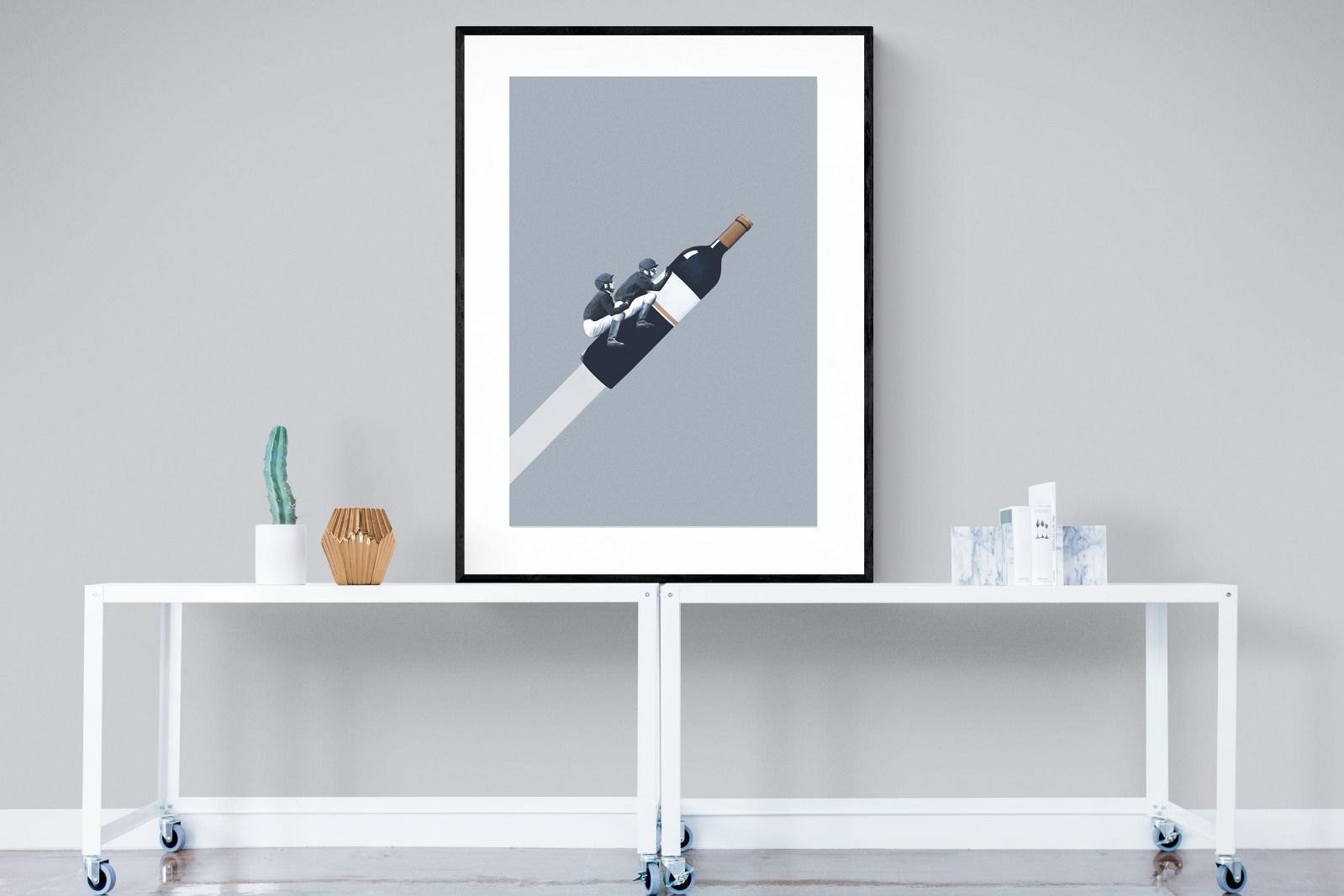 We Ride Until Dawn-Wall_Art-90 x 120cm-Framed Print-Black-Pixalot