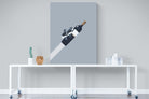 We Ride Until Dawn-Wall_Art-90 x 120cm-Mounted Canvas-No Frame-Pixalot