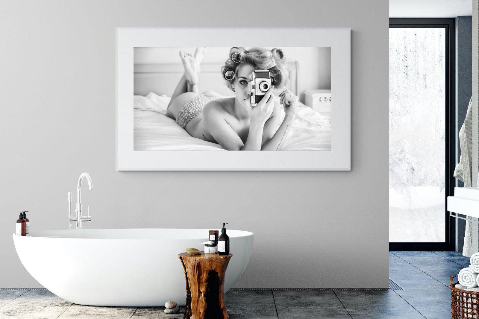 Weekend Away-Wall_Art-180 x 110cm-Framed Print-White-Pixalot