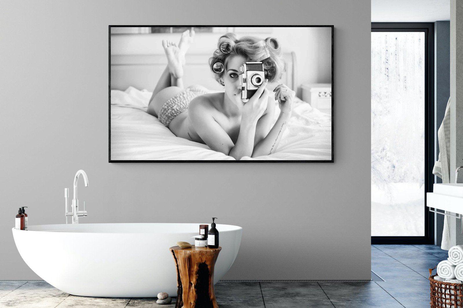 Weekend Away-Wall_Art-180 x 110cm-Mounted Canvas-Black-Pixalot