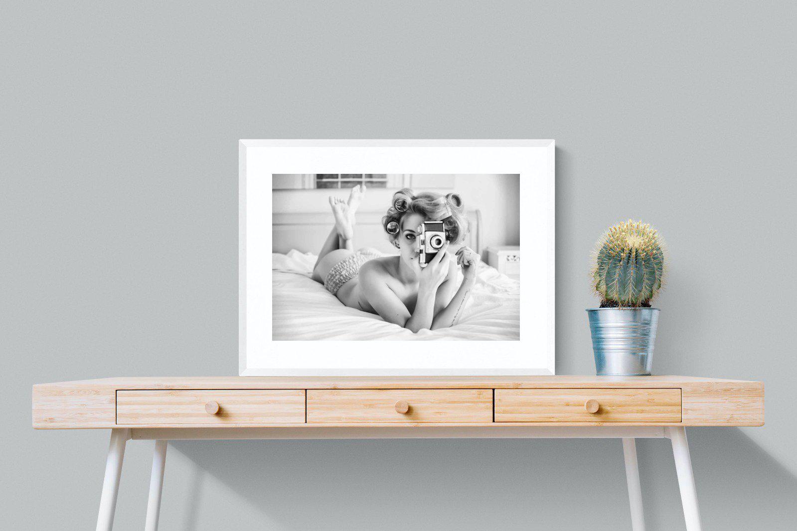Weekend Away-Wall_Art-80 x 60cm-Framed Print-White-Pixalot