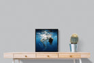 Weightless-Wall_Art-50 x 50cm-Mounted Canvas-Black-Pixalot